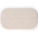 Ver imagem 4 de Puff Decorativo Orgânico para Living Quarto 100cm Doha W01 Suede Bege - Lyam Decor
