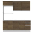 Ver imagem 2 de Cozinha Compacta 2 Gavetas e 8 Portas Acordes Glamy Madesa