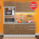 Ver imagem 1 de Cozinha Compacta 2 Gavetas e 8 Portas Acordes Glamy Madesa