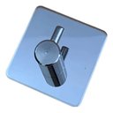 Ver imagem 1 de 02 Suportes Gancho Adesivo Multiuso Espelhado Porta Toalha Roupas Utensílios Banheiro Cozinha