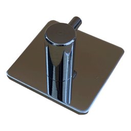 02 Suportes Gancho Adesivo Multiuso Espelhado Porta Toalha Roupas Utensílios Banheiro Cozinha - 2
