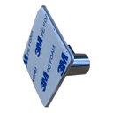 Ver imagem 4 de 02 Suportes Gancho Adesivo Multiuso Espelhado Porta Toalha Roupas Utensílios Banheiro Cozinha