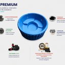 Ver imagem 4 de Eco Spa Premium: Banheira de Hidromassagem Portátil com Aquecimento e Jatos de Hidromassagem Ouro Fino Azul