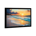 Ver imagem 3 de Quadro Decorativo Praia e Pôr do Sol