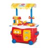 Lanchonete Completa 352 Tateti Brinquedo Infantil Carrinho de Lanche HOT DOG Food TRUCK Cozinha - 1