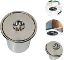 Ver imagem 5 de Lixeira Pia Cozinha Embutir Aço Inox 5 Litros
