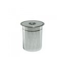 Ver imagem 2 de Lixeira Pia Cozinha Embutir Aço Inox 5 Litros