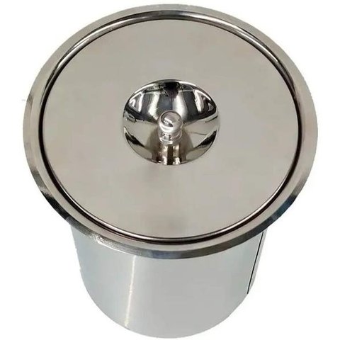 Lixeira Pia Cozinha Embutir Aço Inox 5 Litros