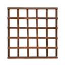 Ver imagem 1 de Treliça Jardim Vertical Eucalipto 90x90 Cm Stain Mogno