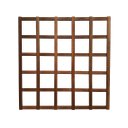 Ver imagem 2 de Treliça Jardim Vertical Eucalipto 90x90 Cm Stain Mogno