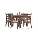 Ver imagem 2 de CONJUNTO ISIS 1,35 COM 6 CADEIRAS - Amêndoa - 51C