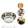 Bacia Inox Saladeira Bowl Tigela Clássica - 3