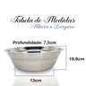 Bacia Inox Saladeira Bowl Tigela Clássica - 6