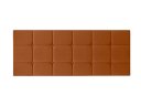 Ver imagem 1 de Cabeceira Suspensa Almofada Cama Casal Box Queen King 160x55 Modelo Calipha Laranja