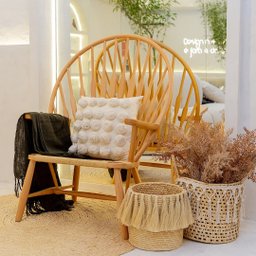 Cesto Boho Artesanal - 6