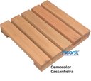 Ver imagem 1 de Deck de Madeira Modular 25x25 Cm Réguas 4 Cm com Pintura Neonx:osmocolor Castanheira S Tr