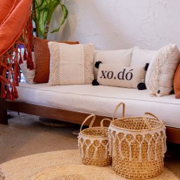 Cesto Boho Artesanal P - 3