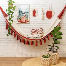 Cesto Boho Artesanal P - 7