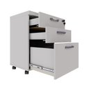 Ver mais imagens de Gaveteiro Organizador 2 Gavetas e Espaço P/ Pastas F5 Office