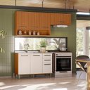 Ver imagem 1 de Cozinha Modulada Completa 3 Peças 7 Portas 2 Gavetas com Balcão Pia Criare