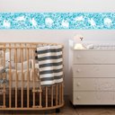 Ver imagem 1 de Faixa Decorativa Adesiva (autocolante) - Unicórnio Azul