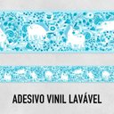 Ver imagem 2 de Faixa Decorativa Adesiva (autocolante) - Unicórnio Azul