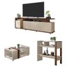 Conjunto Kit Sala Bancada Mesa Aparador Columbus Caemmun - 1