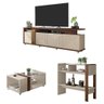 Conjunto Kit Sala Bancada Mesa Aparador Columbus Caemmun - 1