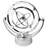 Pendulo de Newton Cinético Usb e Pilha Movimento Perpetuo Decoração de Mesa Geek Nerd:prata - 1