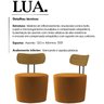 Kit 2 Poltronas Decorativas Lua Veludo SL 953 Moll - 3