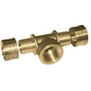 Ver imagem 2 de Tê Rosca Central Fêmea Pex Água 25x3/4x25 Kit C/ 10 - Emmeti