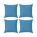 Ver mais imagens de Kit 4 Capas Almofadas Decorativas Lisas 45x45 ID Decor :15 Azul Bebê