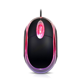 Mini Mouse Óptico com Fio Usb Notebook Lehmox Ley-28 - 3
