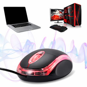 Mini Mouse Óptico com Fio Usb Notebook Lehmox Ley-28
