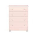 Ver imagem 1 de Cômoda Roupas Quarto Infantil Bebê 4 Gavetas Doce Sonho Cod.777