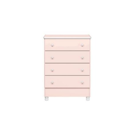 Cômoda Roupas Quarto Infantil Bebê 4 Gavetas Doce Sonho Cod.777