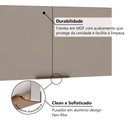 Ver imagem 4 de Armário Aéreo para Geladeira 2 Portas 80cm Vitra Luciane Móveis