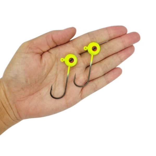 Kit 2 Jighead Open Eyes Olho 5/0 Para Iscas Soft 15gr - 1