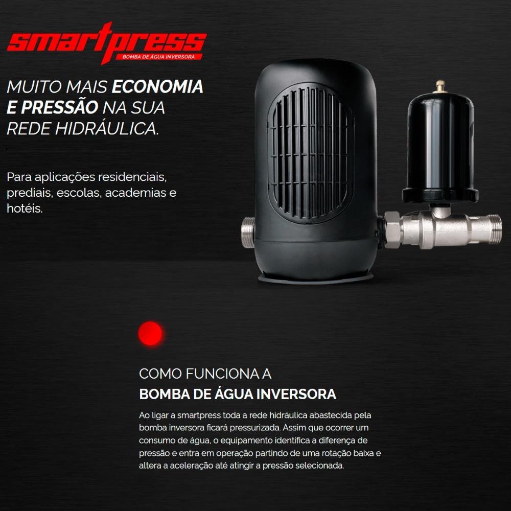 Pressurizador Inversor de Frequência Komeco Smartpress 32 1/2cv 220v - 2