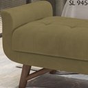 Ver imagem 5 de Puff Recamier 160 cm Pes Madeira Leville Veludo SL 945 Peer