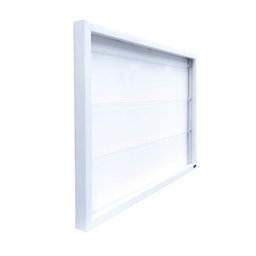 Quadro de Fotos Varal 40x55cm Branco + 10 Pregadores - 6 Quadro de Fotos Varal 40x55cm Branco + 10 Pregadores - 6