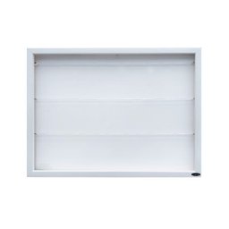 Quadro de Fotos Varal 40x55cm Branco + 10 Pregadores - 5 Quadro de Fotos Varal 40x55cm Branco + 10 Pregadores - 5