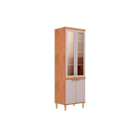 Cristaleira Sala Elena Reflecta 70cm Of White MGM