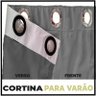 Cortina Blackout Blecaute Quarto 7,00 X 2,80 Celina Cinza - 5
