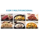 Ver imagem 4 de Panela de Pressão Elétrica Midea 4 Litros Mecânica Preta e Inox PPM41 110V