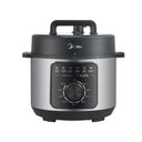 Ver imagem 1 de Panela de Pressão Elétrica Midea 4 Litros Mecânica Preta e Inox PPM41 110V
