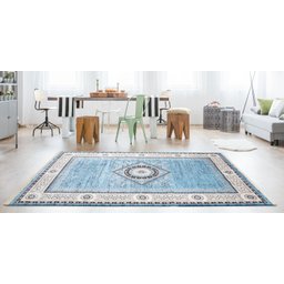 Tapete Sala Tabriz Indiano 200x250 Cm Tipo Persa Belga 9 - 2