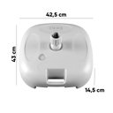 Ver imagem 5 de Kit 2 Bases para Guarda-sol ou Ombrelone Branca Mor