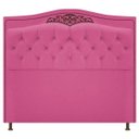 Ver imagem 2 de Kit Cabeceira e Calçadeira Yasmim 140 cm Casal Suede Pink - ADJ Decor