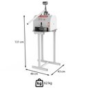 Ver imagem 4 de Divisora de Massa G.paniz Dv-36 com Pedestal 36 Pedaços 2,8 Kg